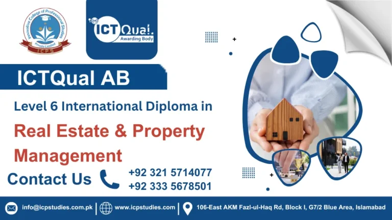 ICTQual AB Level 6 International Diploma in Real Estate & Property Management