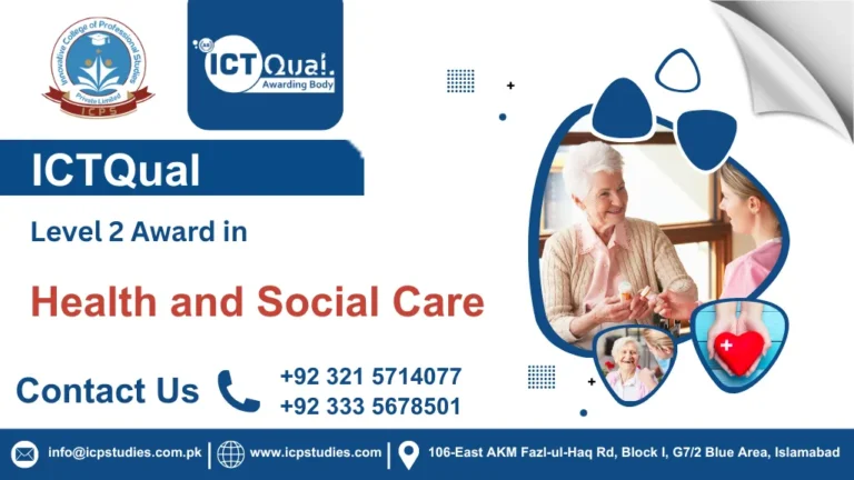 ICTQual Level 2 Award in Health and Social Care
