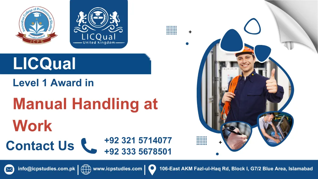 LICQual Level 1 Award in Manual Handling at Work