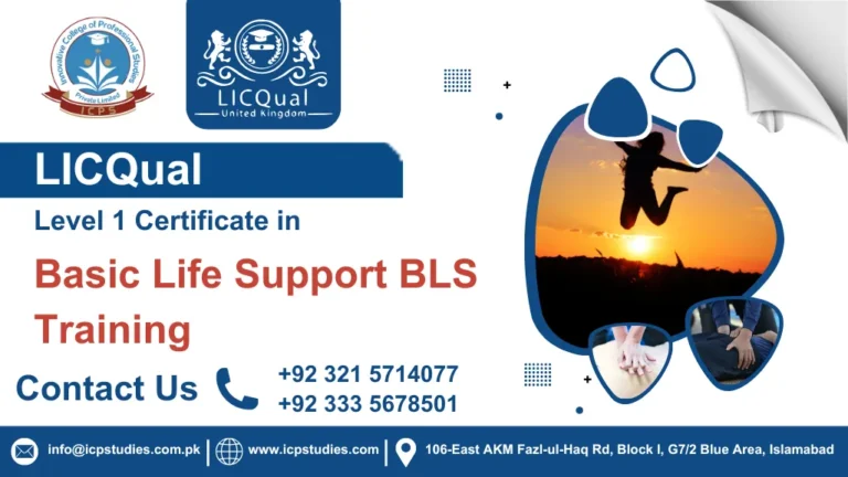LICQual Level 1 Certificate in Basic Life Support BLS Training