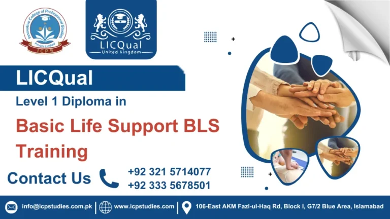 LICQual Level 1 Diploma in Basic Life Support BLS Training