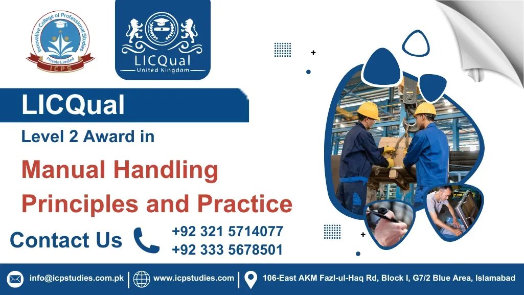 LICQual Level 2 Award in Manual Handling Principles and Practice