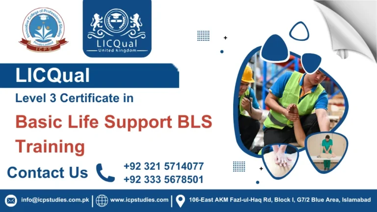 LICQual Level 3 Certificate in Basic Life Support BLS Training