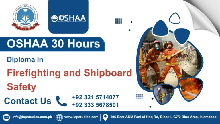 OSHAA 30-Hours Diploma in Firefighting and Shipboard Safety