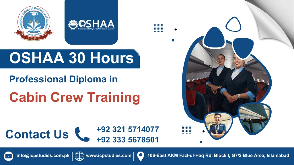 OSHAA 30-Hours Professional Diploma in Cabin Crew Training