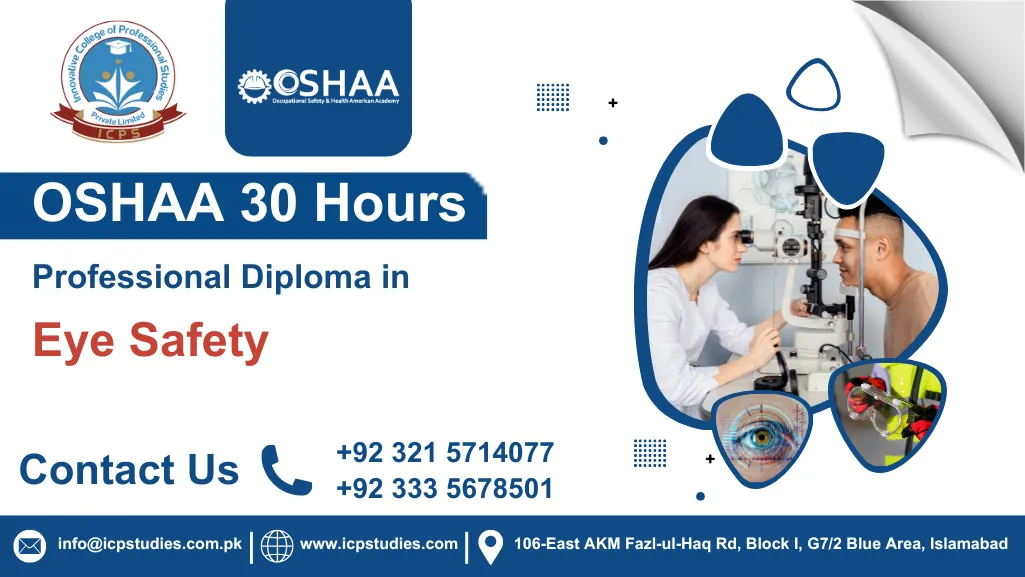 OSHAA 30-Hours Professional Diploma in Eye Safety