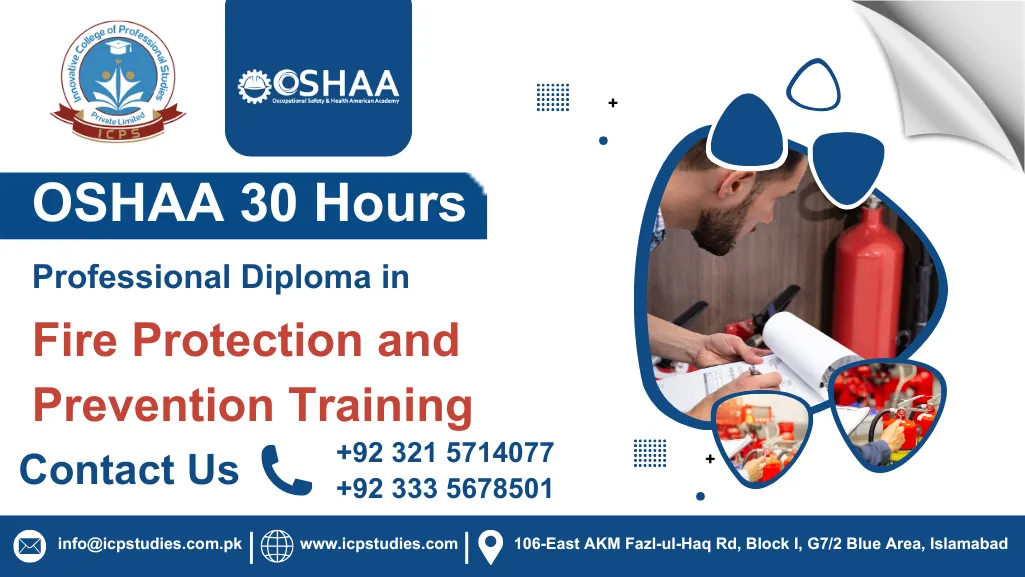 OSHAA 30-Hours Professional Diploma in Fire Protection and Prevention Training
