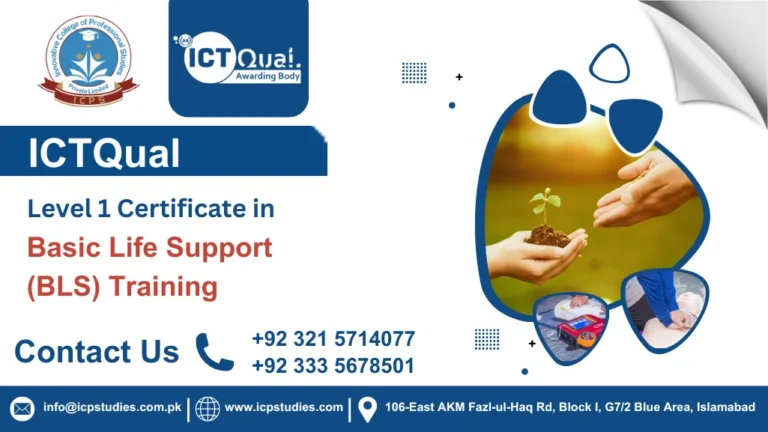 ICTQual AB Level 1 Certificate in Basic Life Support (BLS) Training
