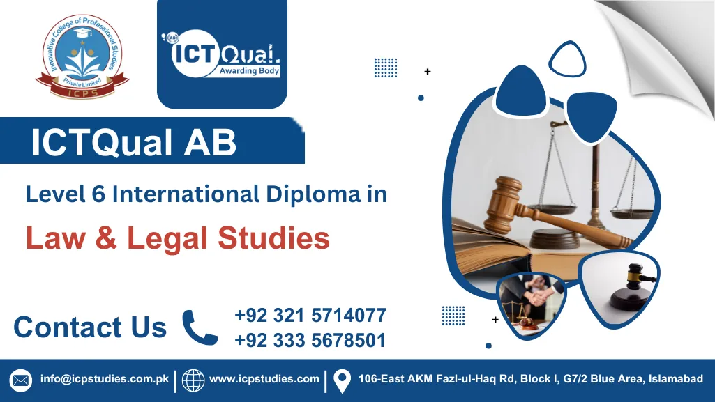 ICTQual AB Level 6 International Diploma in Law & Legal Studies