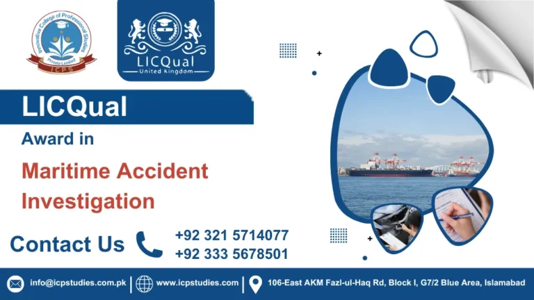 LICQual Award in Maritime Accident Investigation
