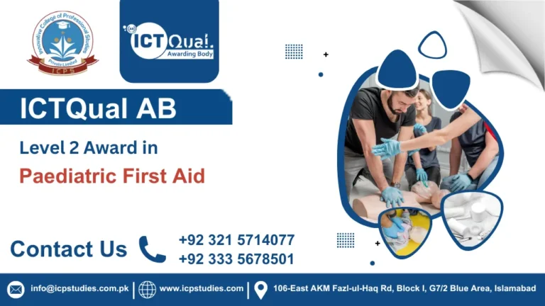 ICTQual AB Level 2 Award in Paediatric First Aid