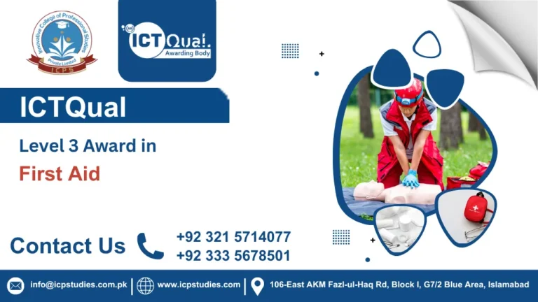 ICTQual AB Level 3 Award in First Aid