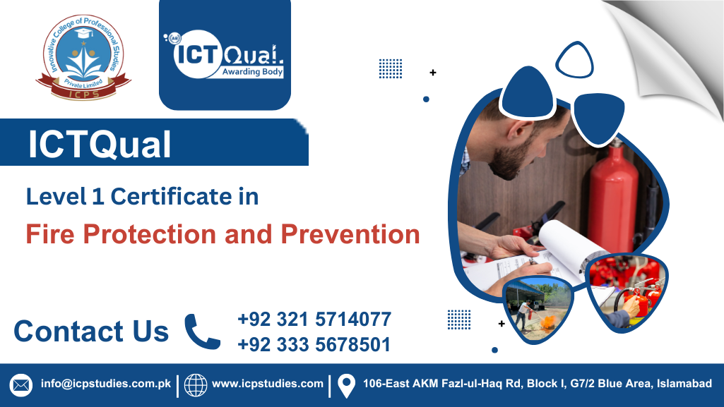 ICTQual Level 1 Certificate in Fire Protection and Prevention