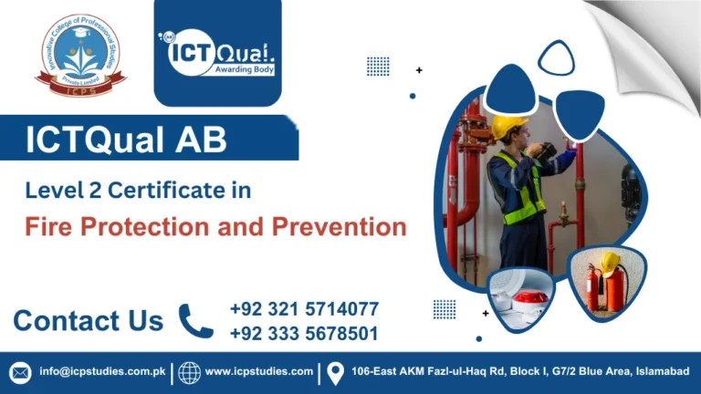 ICTQual Level 2 Certificate in Fire Protection and Prevention