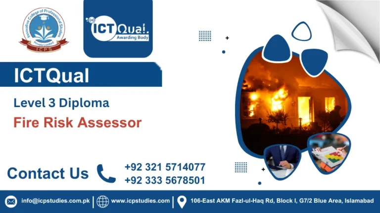 ICTQual Level 3 Diploma Fire Risk Assessor 