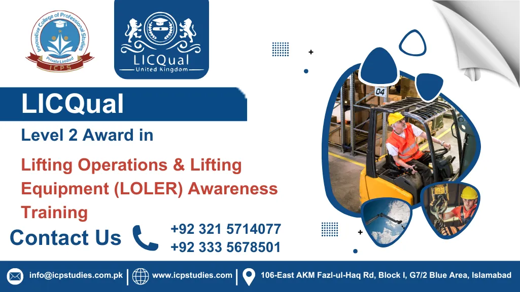 LICQual Level 2 Award in Lifting Operations & Lifting Equipment (LOLER) Awareness Training