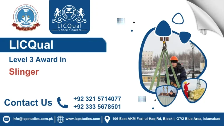 LICQual Level 3 Award in Slinger