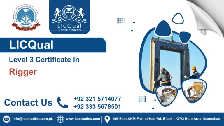 LICQual Level 3 Certificate in Rigger