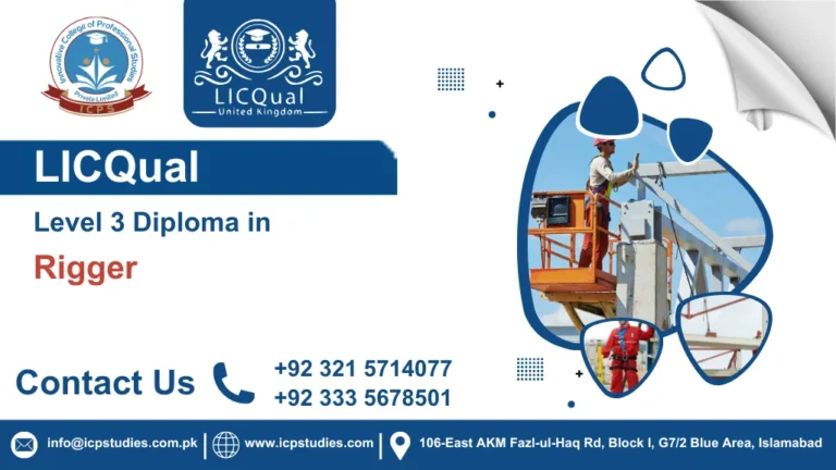 LICQual Level 3 Diploma in Rigger