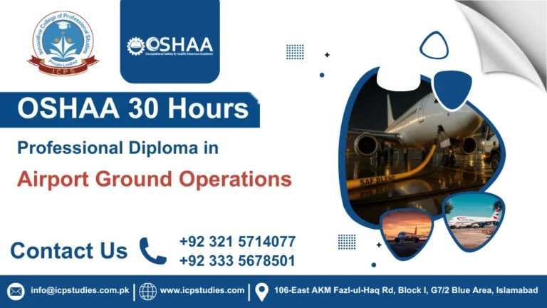 OSHAA 30-Hours Professional Diploma in Airport Ground Operations