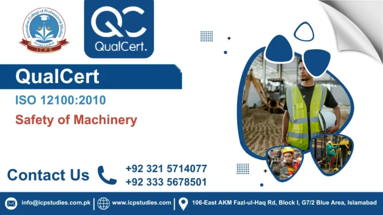 QualCert ISO 12100:2010 Safety of Machinery