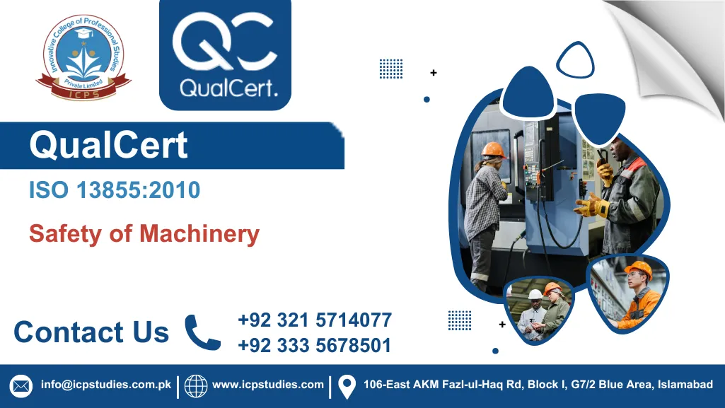 QualCert ISO 13855:2010 Safety of Machinery