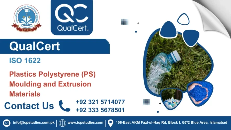 QualCert ISO 1622 Plastics Polystyrene (PS) Moulding and Extrusion Materials