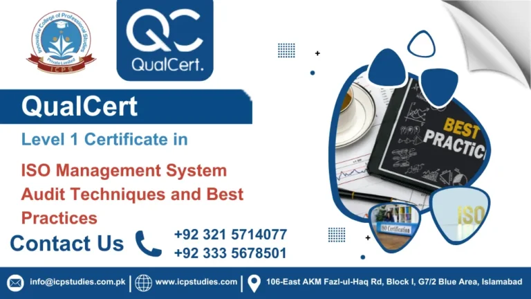 QualCert Level 1 Certificate in ISO Management System Audit Techniques and Best Practices