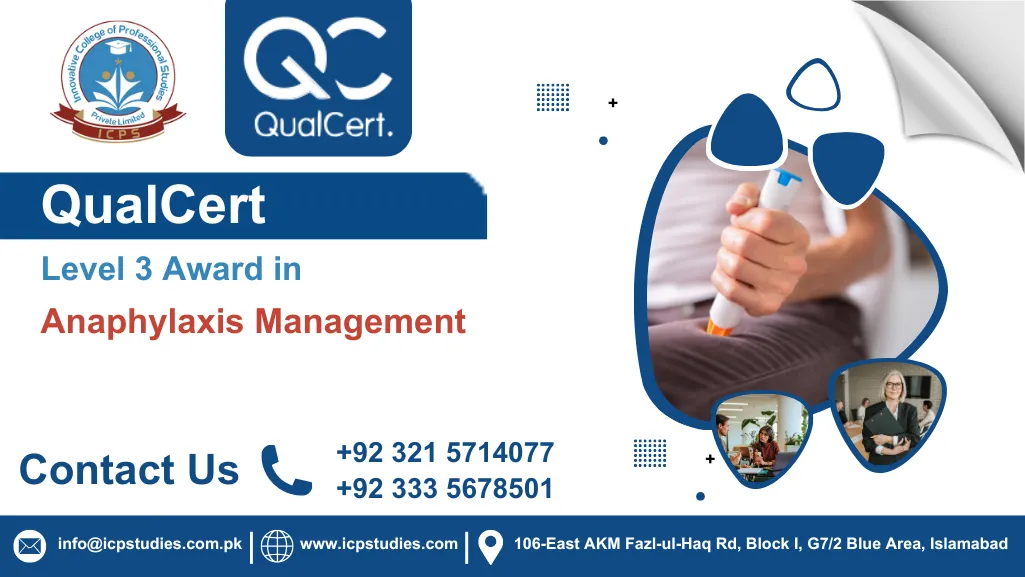 QualCert Level 3 Award in Anaphylaxis Management