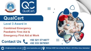 QualCert Level 3 Award in Combined Emergency Paediatric First Aid (EPFA) & Emergency First Aid at Work (EFAW)