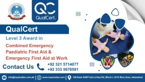 QualCert Level 3 Award in Combined Emergency Paediatric First Aid (EPFA) & Emergency First Aid at Work (EFAW)