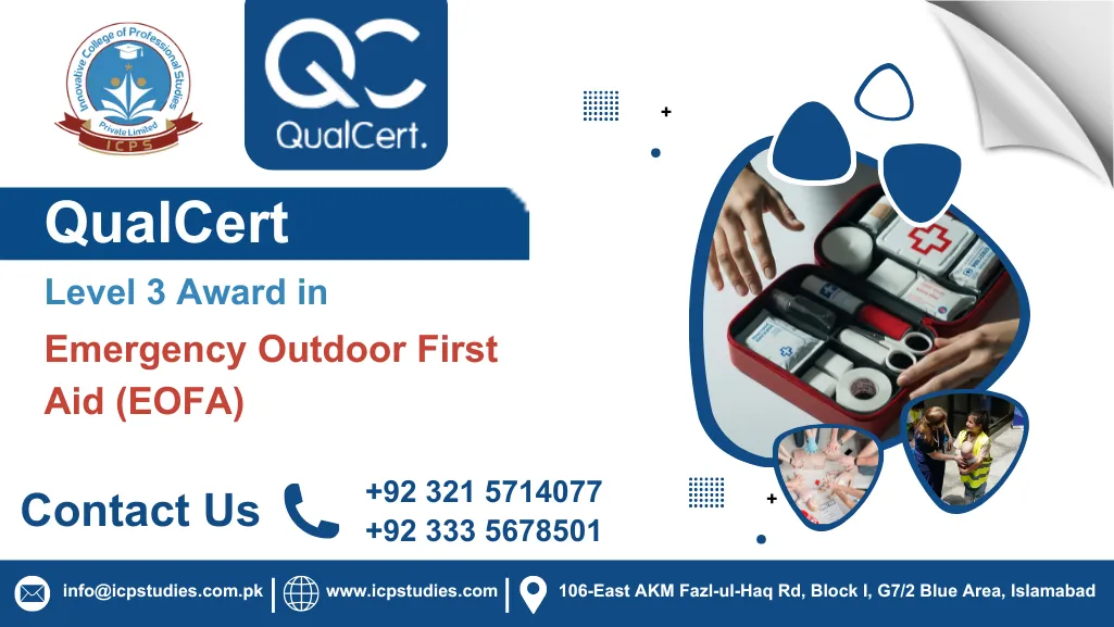 QualCert Level 3 Award in Emergency Outdoor First Aid (EOFA)