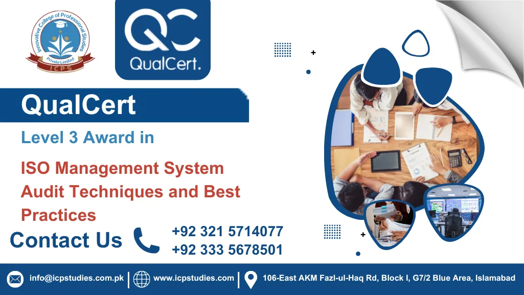 QualCert Level 3 Award in ISO Management System Audit Techniques and Best Practices