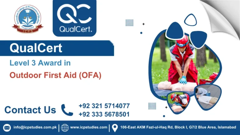 QualCert Level 3 Award in Outdoor First Aid (OFA)