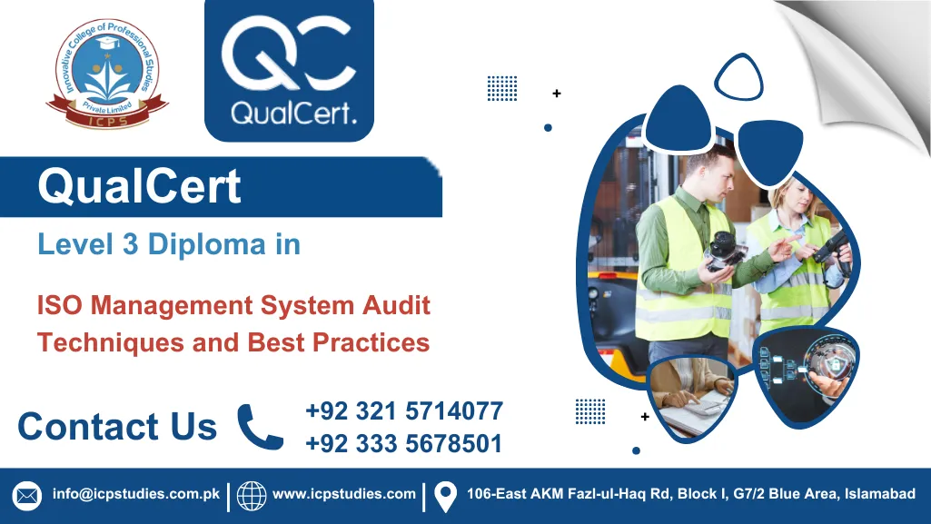 QualCert Level 3 Diploma in ISO Management System Audit Techniques and Best Practices
