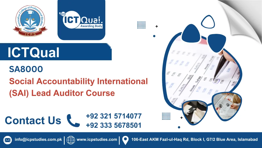 ICTQual SA8000 Social Accountability International (SAI) Lead Auditor Course