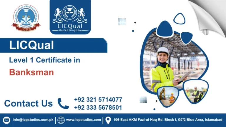 LICQual Level 1 Certificate in Banksman