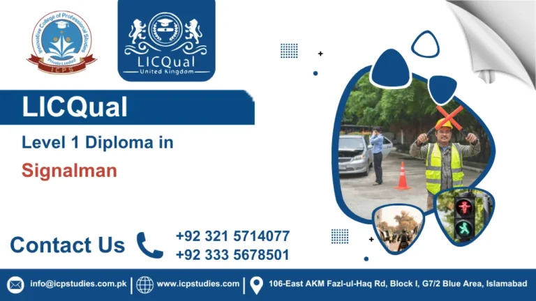 LICQual Level 1 Diploma in Signalman
