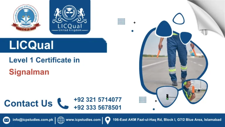 LICQual Level 2 Certificate in Signalman