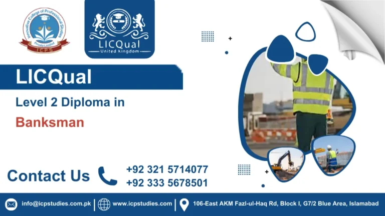 LICQual Level 2 Diploma in Banksman
