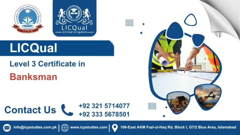 LICQual Level 3 Certificate in Banksman