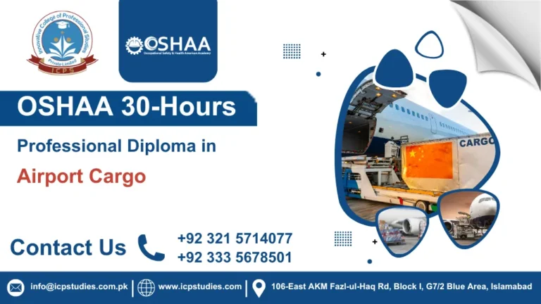 OSHAA 30-Hours Professional Diploma in Airport Cargo