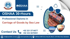 OSHAA 30-Hours Professional Diploma in Carriage of Goods by Sea Law