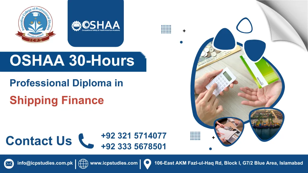 OSHAA 30-Hours Professional Diploma in Shipping Finance