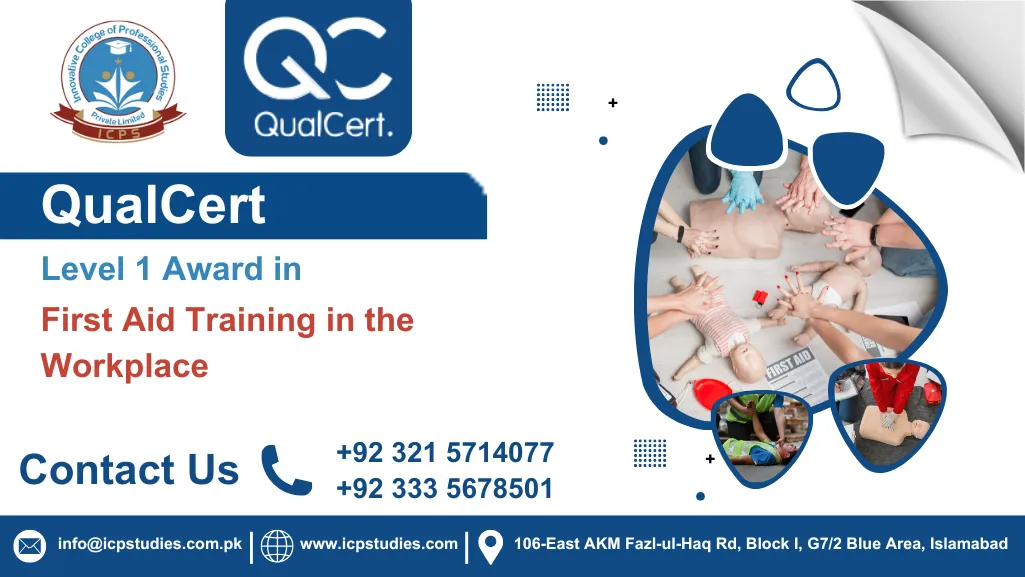 QualCert Level 1 Award in First Aid Training in the Workplace