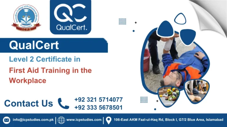 QualCert Level 2 Certificate in First Aid Training in the Workplace