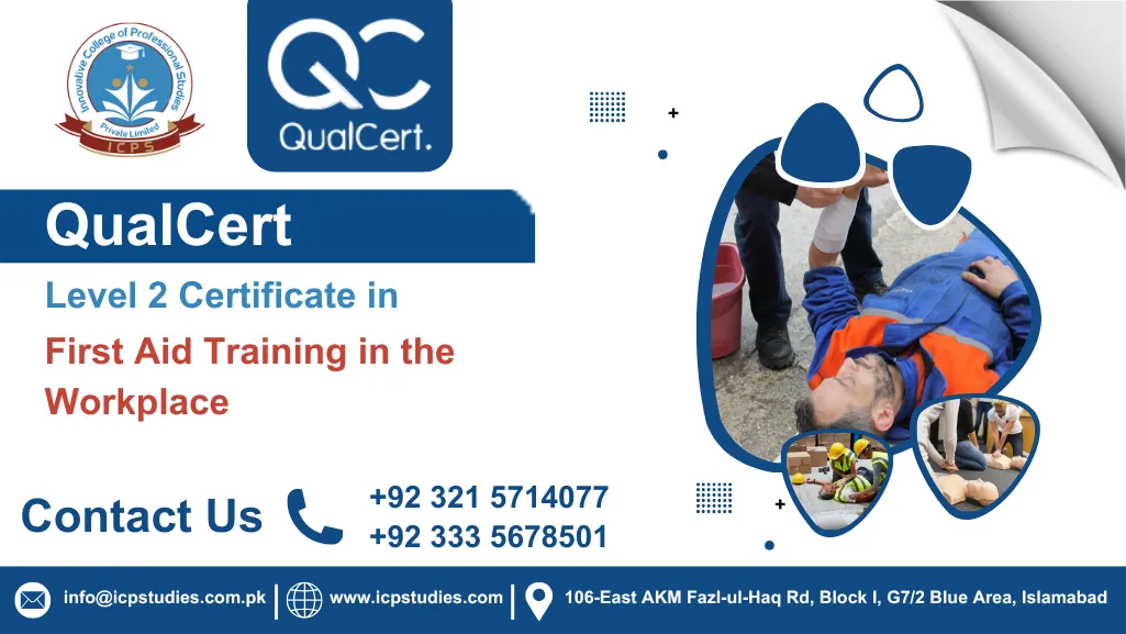 QualCert Level 2 Certificate in First Aid Training in the Workplace
