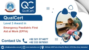 QualCert Level 3 Award in Emergency Paediatric First Aid at Work (EPFA)