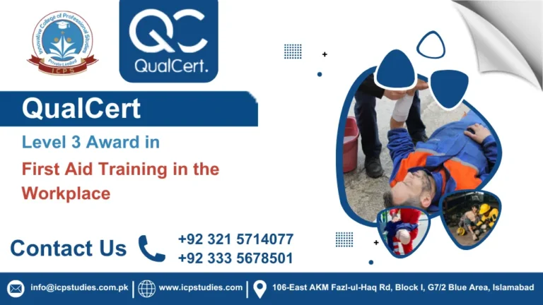 QualCert Level 3 Award in First Aid Training in the Workplace
