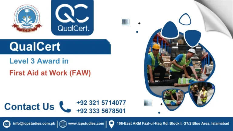 QualCert Level 3 Award in First Aid at Work (FAW)